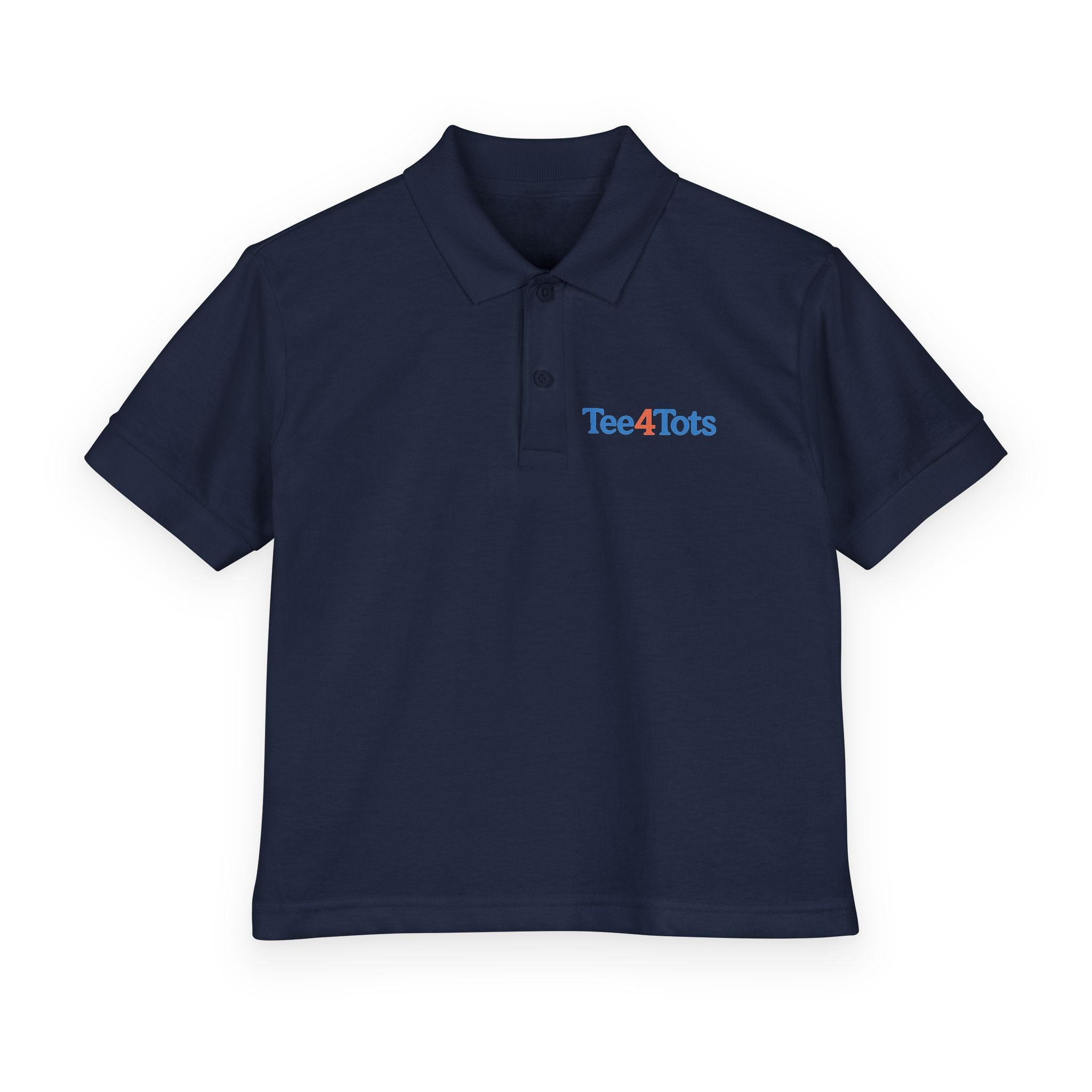 Tee4Tots Logo - Youth Polo Shirt with Tee4Tots Logo
