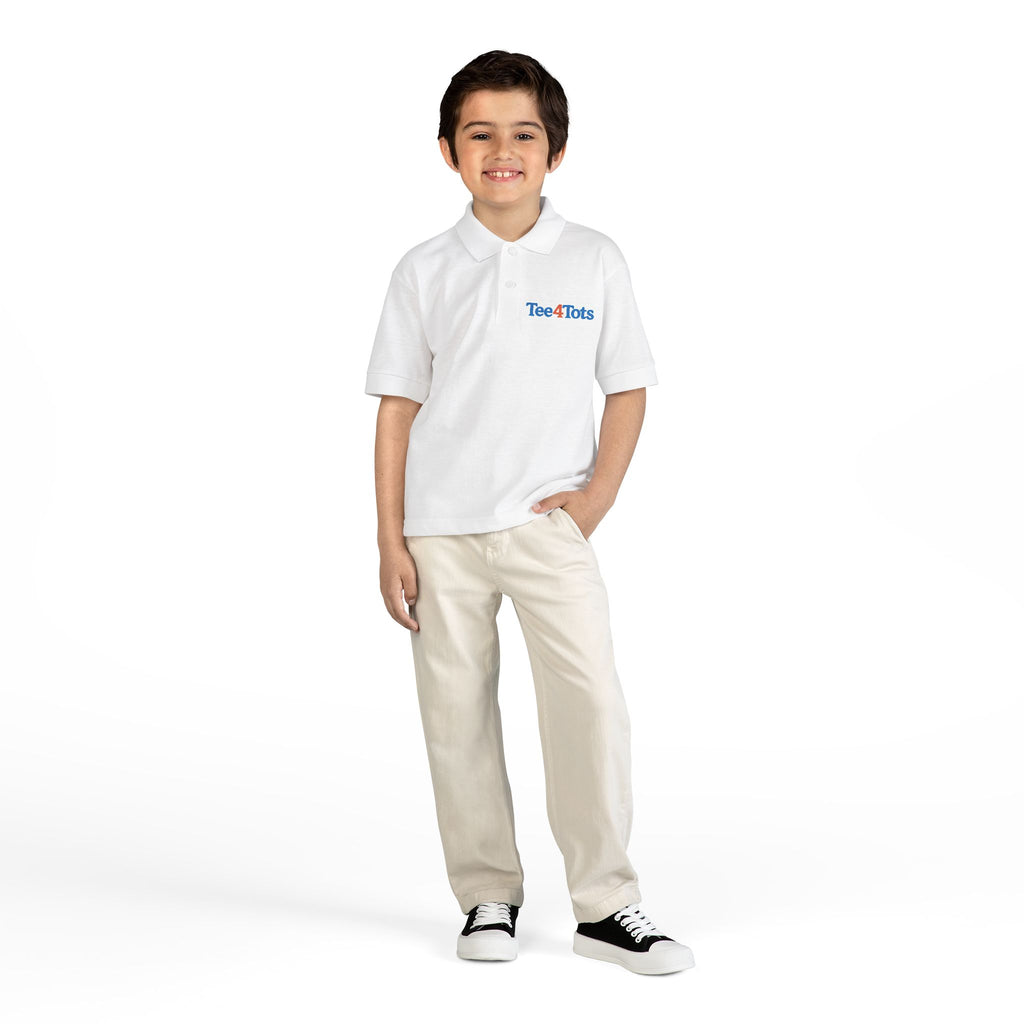 Tee4Tots Logo - Youth Polo Shirt with Tee4Tots Logo